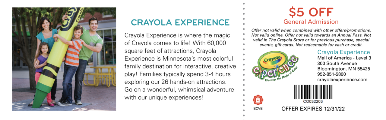 Mall of America &amp; Bloomington Coupons