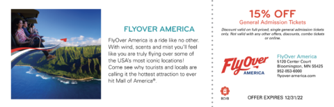 Mall of America &amp; Bloomington Coupons
