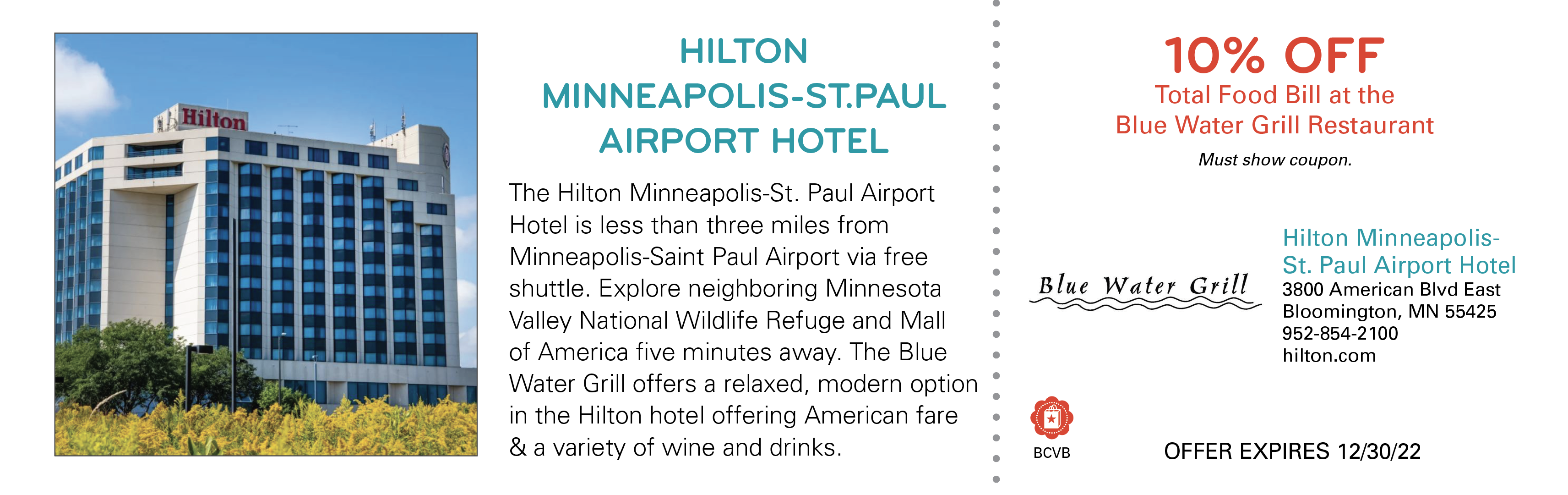 Holiday Inn Airport South Coupon