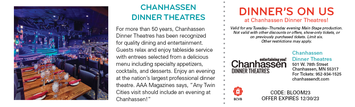 Chanhassen Dinner Theater Coupon