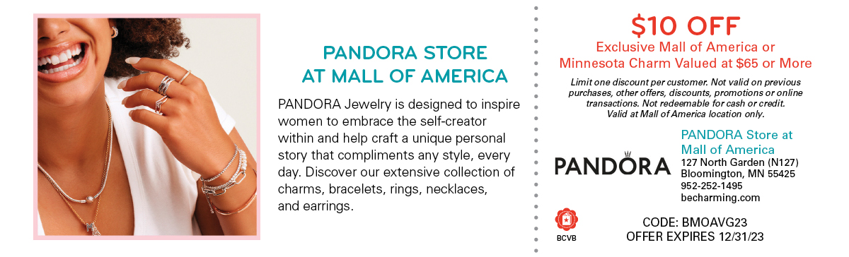 Pandora Store Coupon