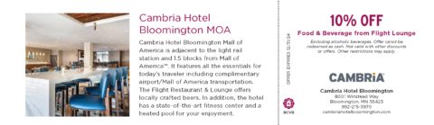 Mall of America &amp; Bloomington Coupons