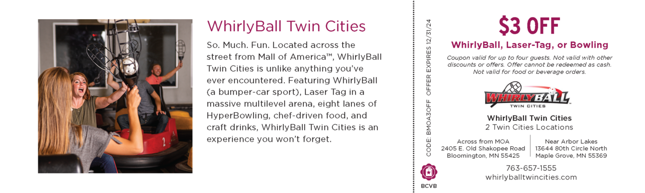 Mall of America &amp; Bloomington Coupons