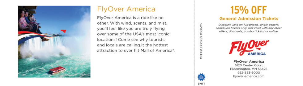 Mall of America &amp; Bloomington Coupons
